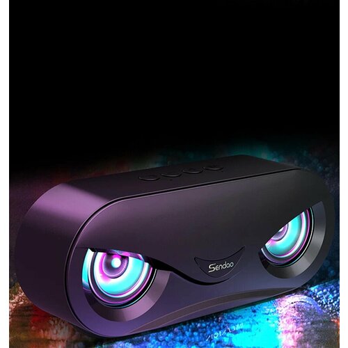 Беспроводная Bluetooth Колонка портативная блютуз Sendao черная 150000₽