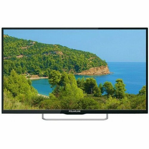 POLARLINE Телевизор LED PolarLine 43" 43PU11TC-SM черный 4K Ultra HD 50Hz DVB-T DVB-T2 DVB-C DVB-S DVB-S2 WiFi Smart TV (RUS) 43PU11TC-SM