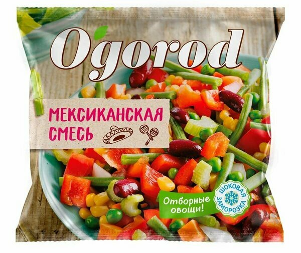 Смесь овощная Ogorod Мексиканская замороженная