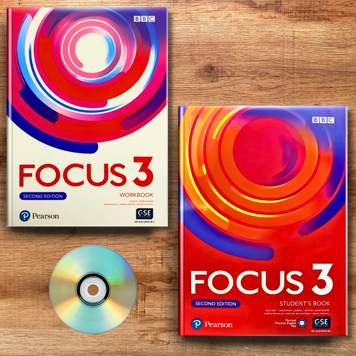 Focus 3 (2nd) Комплект Student's Book + Workbook + CD