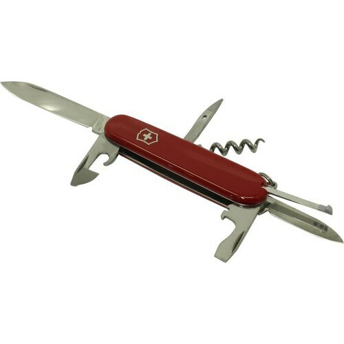 Нож перочинный Victorinox Spartan (1.3603.B1) 91мм 12функций красный блистер - фото №19