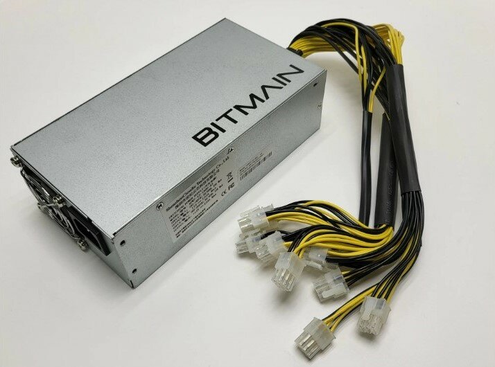 Серверный блок питания Bitmain для Asic APW3-12-1600, 1600 Вт