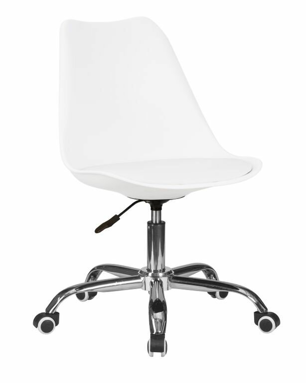 Офисное кресло для персонала DOBRIN MICKEY LMZL-PP635D цвет белый (ZL-W-02)