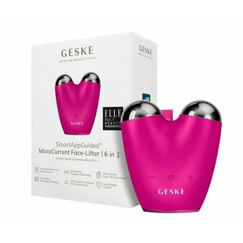 Микротоковый лифтинг-массажер для лица Geske 6в1 розовый 1392400₽