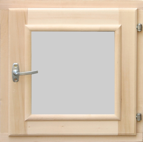 фото Форточка для сауны DoorWood (Дорвуд) 30х30 термозакаленное стекло 8мм ART