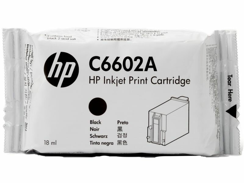 Картридж для струйного принтера HP Reduced Height Black (C6602A)