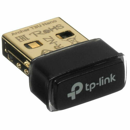 Wi-Fi адаптер TP-Link Archer T3U NANO AC1300 адаптер tp link archer t3u ac1300 мини wi fi mu mimo usb адаптер