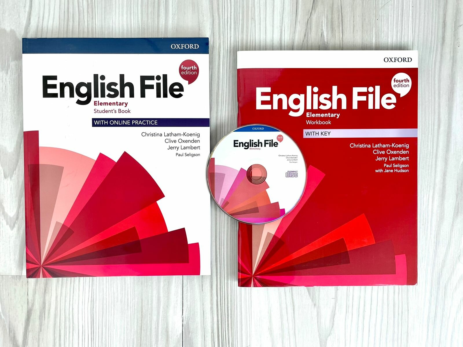 English File Elementary (Fourth Edition) Учебник +Рабочая Тетрадь + Диск