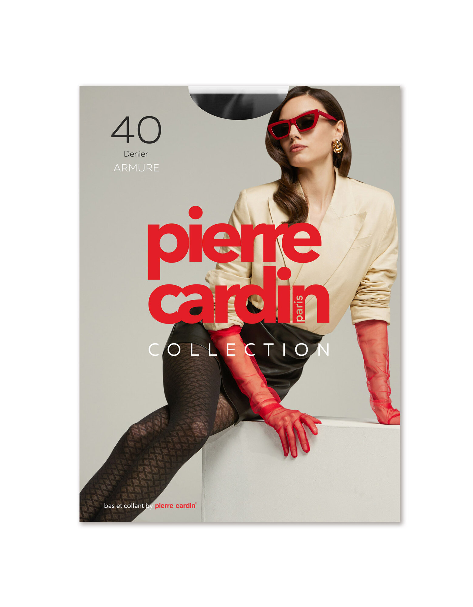 Колготки Pierre Cardin, 40 den, размер 4, nero