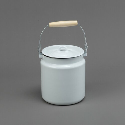 Бидон эмалированный 3,5 л без рисунка