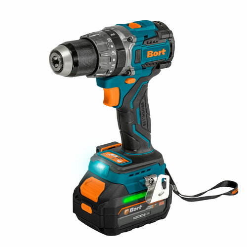 Дрель-шуруповерт Bort BAB-21U 18В 4Ач 2 аккумулятора подсветка 15900₽