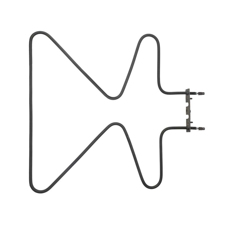 ТЭН духовки электроплиты Beko, Hansa, Kaiser нижний 1300Вт, 375х370мм, 8001783, 8031256, 301255