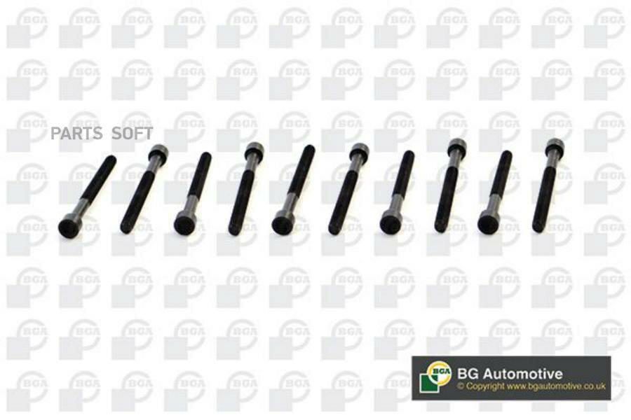 BGA BK0105 Комплект болтов ГБЦ AUDI A4, A5, A6, A8, Q7, R8 4.2FSI 05-17 / VW TOUAREG 4.2 06-18