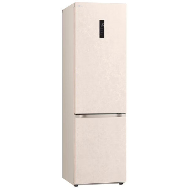 Холодильник LG GC-B509FEPW - 422 л, нижняя морозильная камера, DoorCooling+, No-Frost, Smart инвертор, Wi-Fi