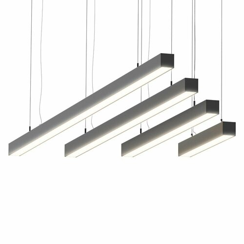 Светильник светодиодный линейный Ритейл 150x5x5см 45 Вт 4000K 5600ЛМ черный 4780₽