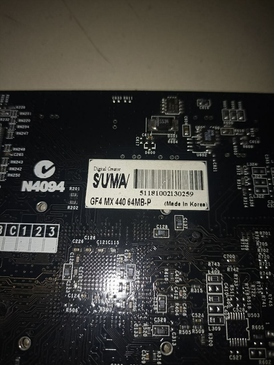 Видеокарта AGP SUMA Platinum GeForce4 MX440 64mb — фото 1