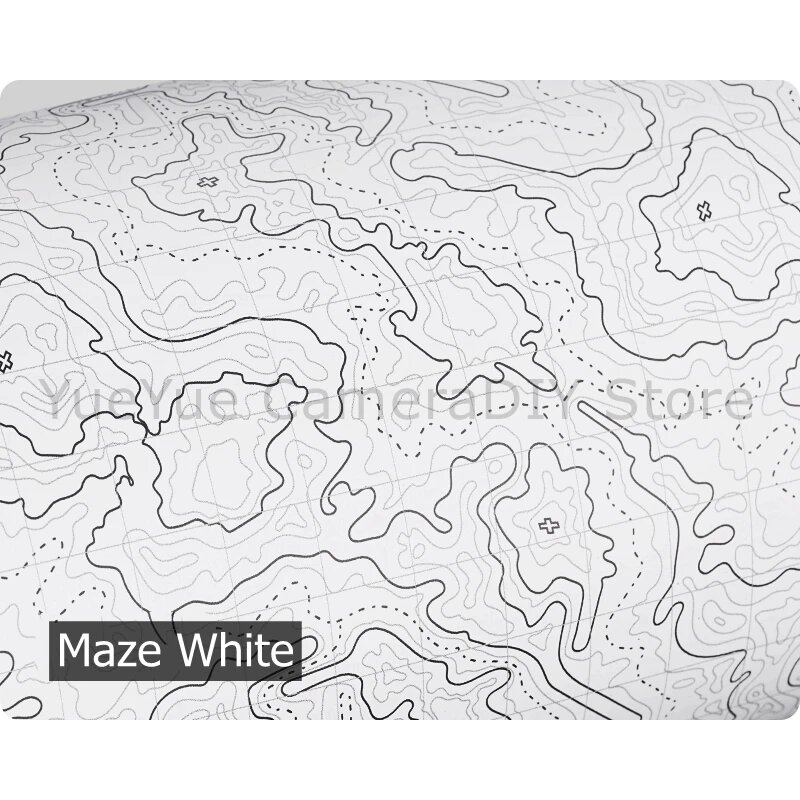 Набор наклеек для объектива Fuji Fujifilm XF 16-55mm F2.8 R LM WR II 50Contour Line White