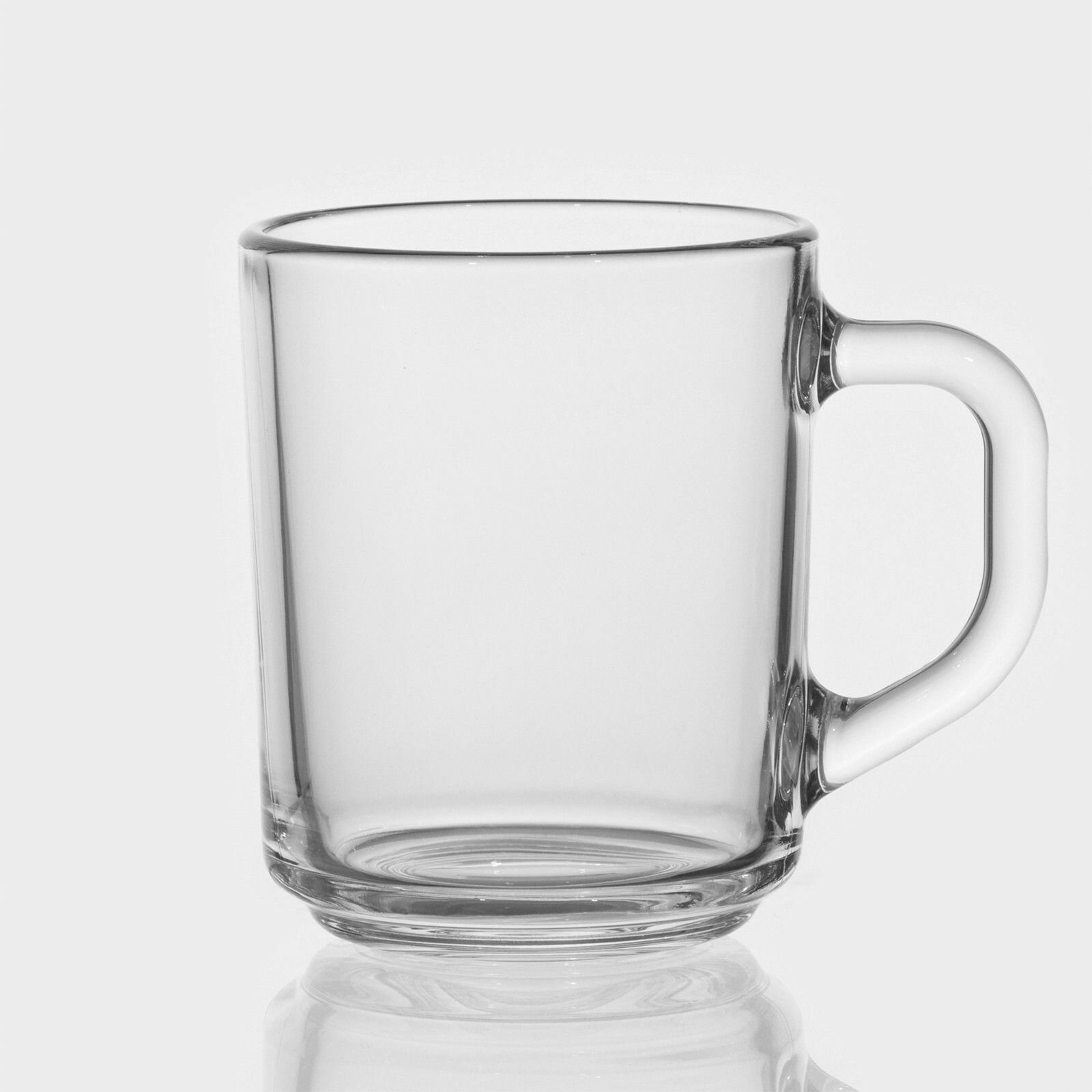 Кружка ОСЗ Зелёный чай  200 мл стекло 4 шт