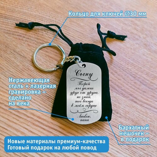 фото Брелок, металл нет бренда