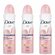 Спрей Dove PRO-COLLAGEN защита от раздражений 150 мл х 3штуки