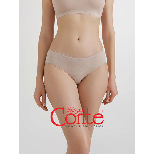 фото Трусы conte basic cotton lb 2002 slip, размер 42=xs, о/б 90 см, бежевый