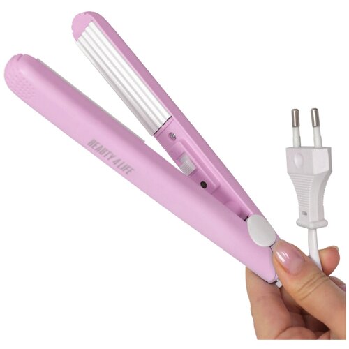 Гофре щипцы для волос розовые BEAUTY4LIFE 43600₽