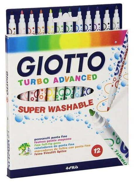 фото Giotto Набор фломастеров "Turbo Advanced", 12 цв