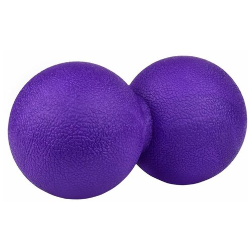фото Мяч для йоги двойной cliff 6*12см, фиолетовый