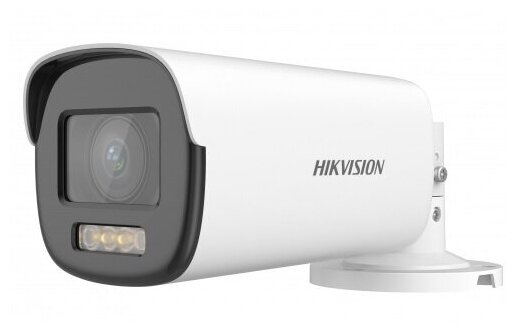 Видеокамера Hikvision HD-TVI 2Мп уличная цилиндрическая с LED-подсветкой до 40м моторизированный вариообъектив 2.8-12mm с автофокусом DS-2CE19DF8T-AZE