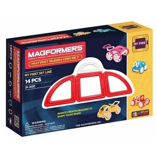Магнитный конструктор Magformers My First 63145 Красный багги