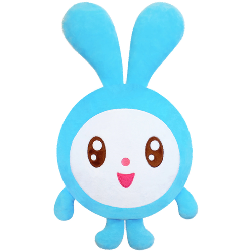 Игрушка-подушка Мякиши Малышарики Крошик, 55 см, голубой мягкие игрушки мякиши подушка малышарики ёжик