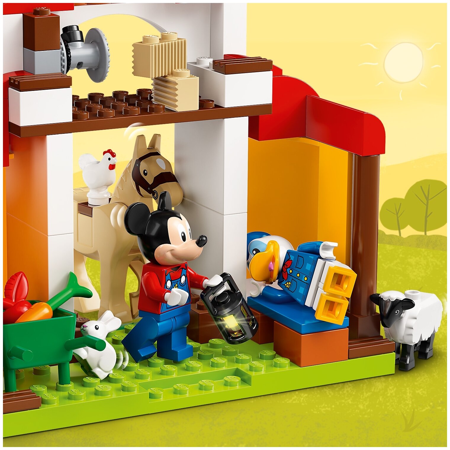 Конструктор LEGO Mickey and Friends Ферма Микки и Дональда - фото №13