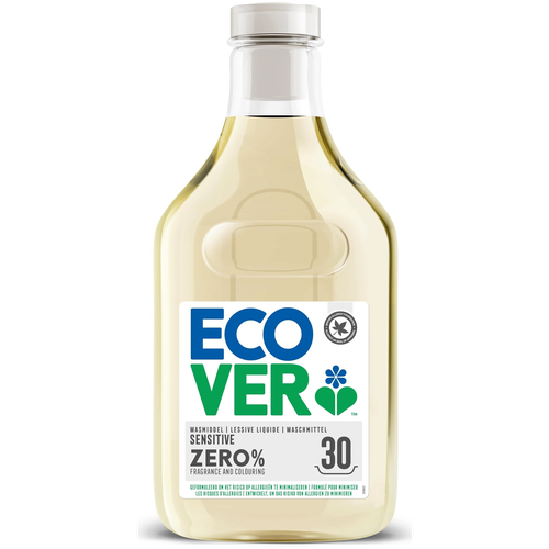 Жидкость для стирки ecover ZERO SENSITIVE, 1.5 л, универсальное, для хлопковых тканей