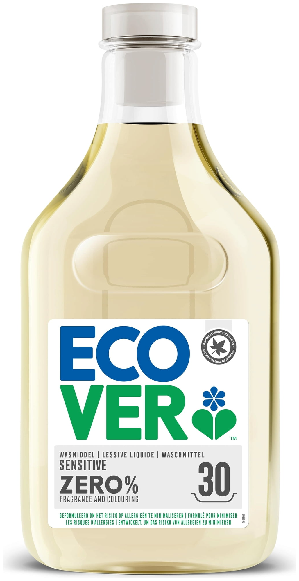 Гипоаллергенное жидкое средство для стирки Ecover Zero 1,5л