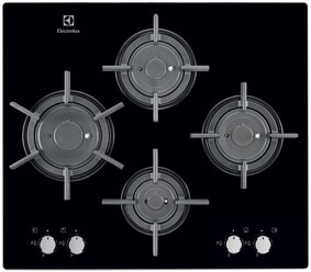 Газовая варочная панель Electrolux EGT 96647 LK, черный