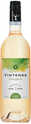 Вино безалкогольное VINTENSE CEPAGE SAUVIGNON BLANC, белое сухое, Бельгия, 0,75 л.