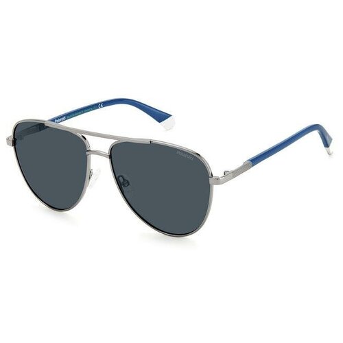 Солнцезащитные очки Polaroid, синий polaroid pld d398 g kj1