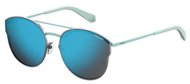 Солнцезащитные очки Polaroid, голубой, синий