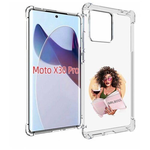 Чехол MyPads Girlboss with wine girlboss art love books an wine _ Etsy женский для Motorola Moto X30 Pro задняя-панель-накладка-бампер чехол mypads girlboss with wine girlboss art love books an wine   etsy женский для motorola moto g32 задняя панель накладка бампер