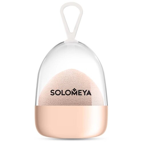 Solomeya Супер мягкий косметический спонж для макияжа Персик/ Super soft blending sponge Peach косметический спонж для макияжа super soft blending sponge peach