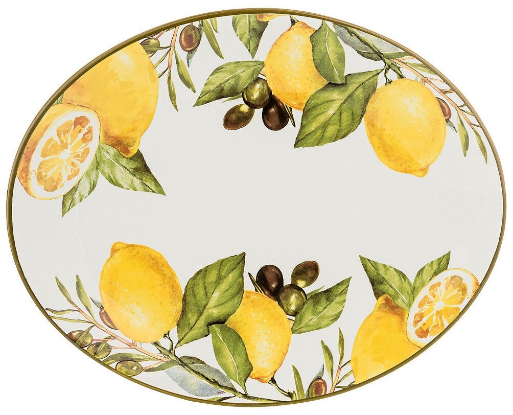 фото Agness Блюдо Лемон Три