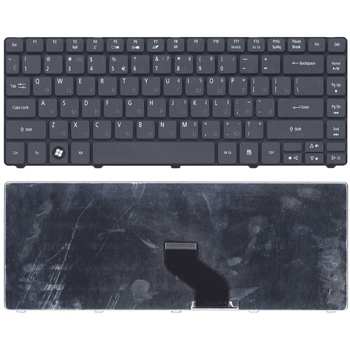 Клавиатура для ноутбука Acer Aspire Timeline 3410 3410T 3410G 4741 3810 черная матовая вентилятор для ноутбука acer aspire 4535 4535g 3 pin