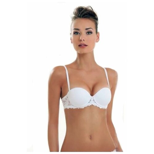 Бюстгальтер-фашия с чашечкой супер пуш-ап черный 1B 718₽