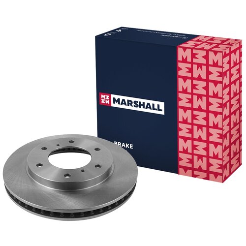 фото Тормозной диск передний marshall m2000501 для mitsubishi l200 (ka, kb) 05-, mitsubishi pajero sport ii (kh, kg) 08- // кросс-номер trw df4920 // oem mn102276; 4615a201; 4615a147; 4615a002t; mn102276t
