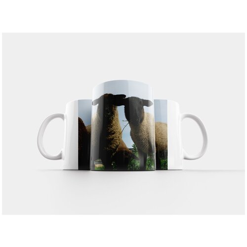фото Кружка "овец, выпас, шерсть" 320 мл lotsprints