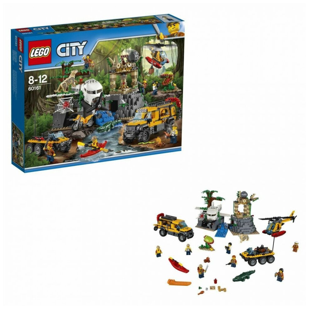 LEGO City Jungle Explorer База исследователей джунглей - фото №14