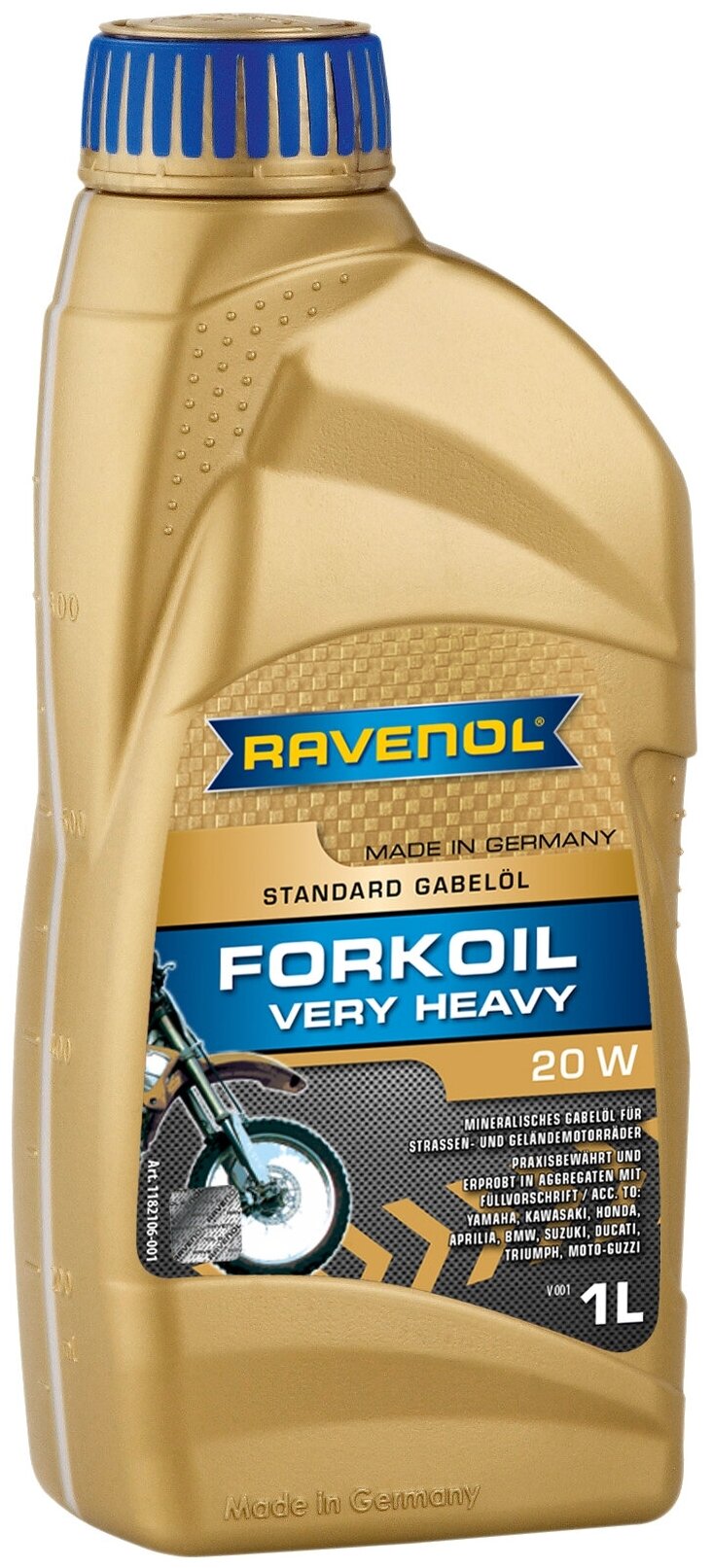 Вилочное Масло Ravenol Forkoil Very Heavy 20w (1л) Ravenol арт. 1182106-001-01-999