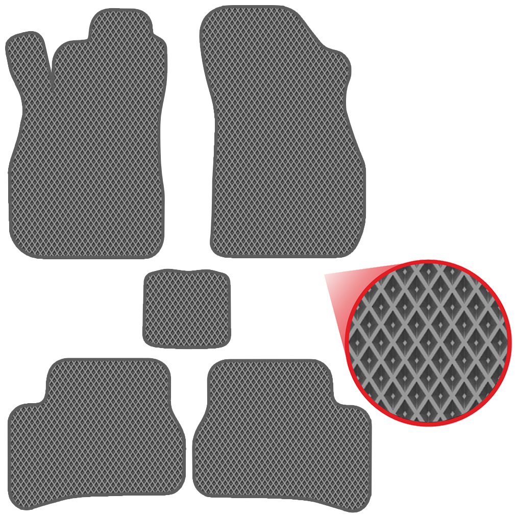 Автомобильные коврики EVA для Hyundai Accent II (1999-2012)