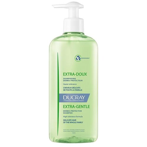 DUCRAY EXTRA-DUOX Dermo Protective Shampoo - Защитный шампунь для частого применения 400 мл ducray extra doux шампунь защитный для частого применения 400 мл