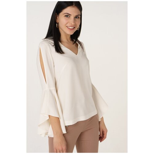 Блузка с разрезами на рукавах Audrey Right 170852-8650 Розовый 46